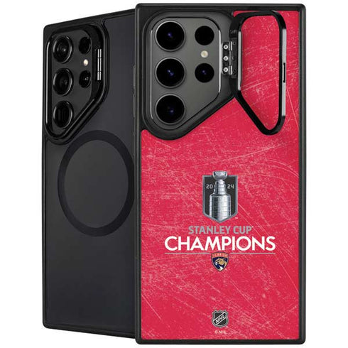 NHL 2024 Stanley Cup Champions Panthers Galaxy S25 Ultra Kickstand Case